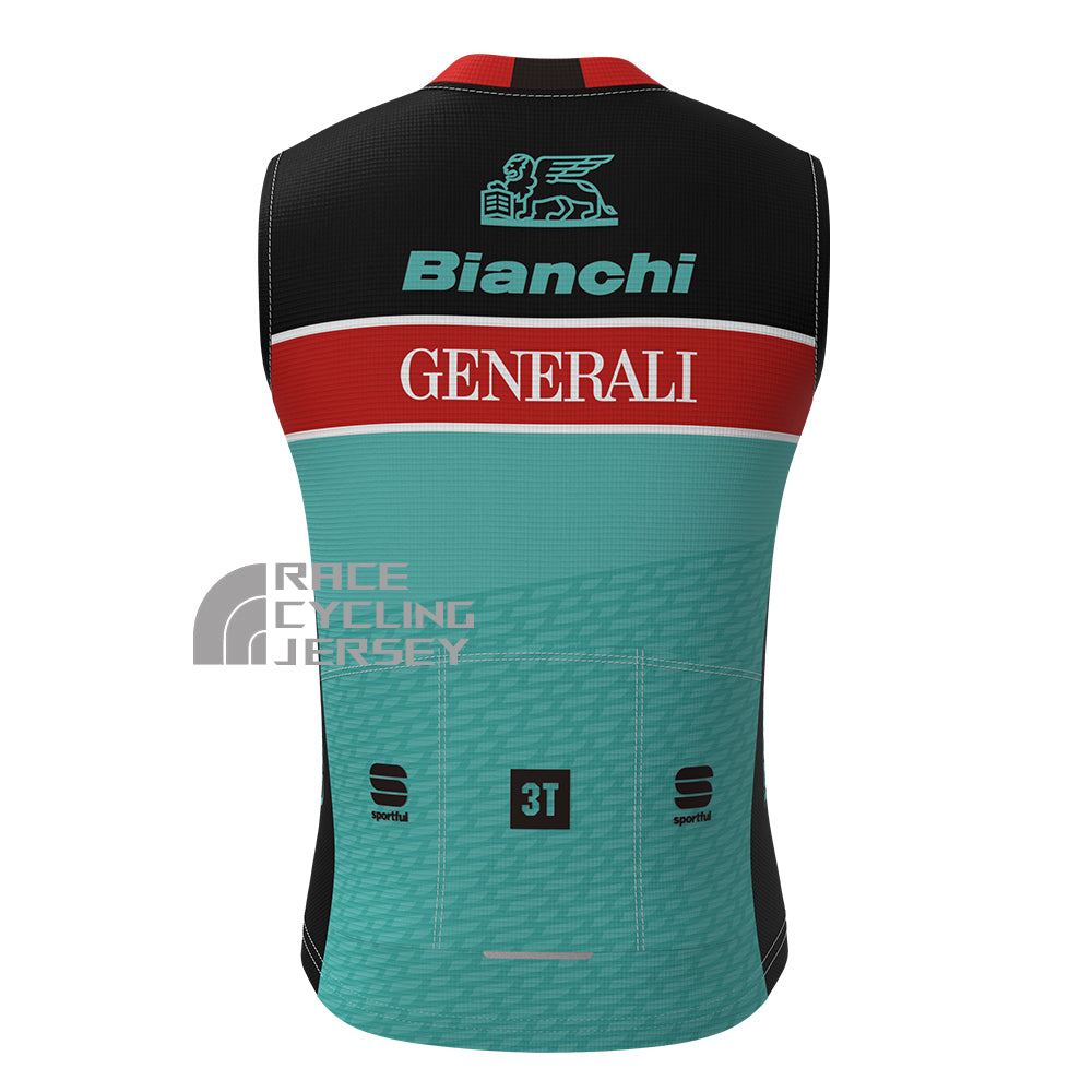 Generali Bianchi Fleece Sleeveless Cycling Jersey