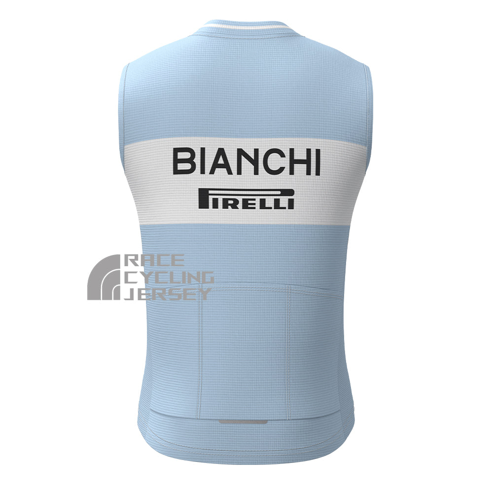Bianchi PIRELLI Fleece Sleeveless Cycling Jersey