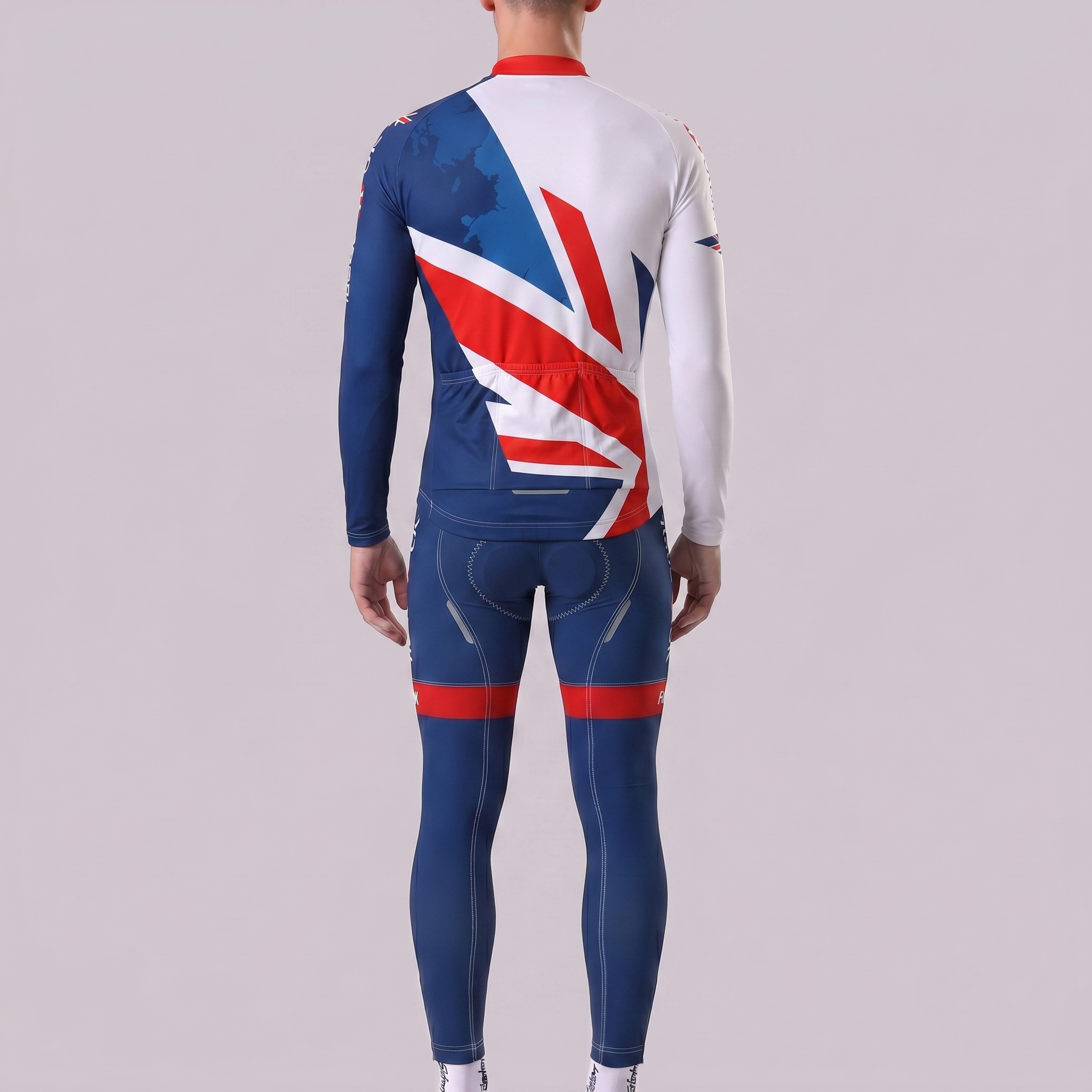 2017 United Kingdom Fleece Long Sleeves Cycling Kits