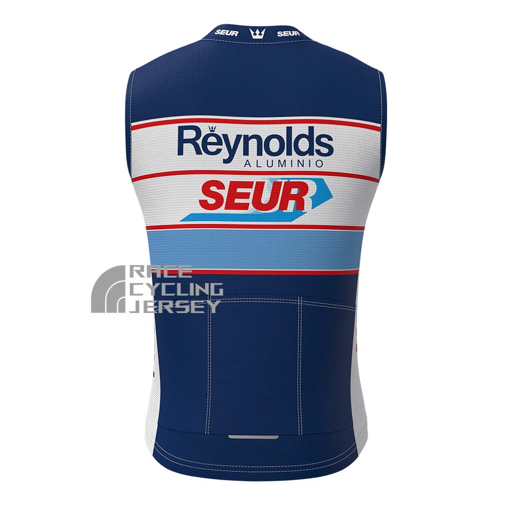 1988 Reynolds SEUR Fleece Sleeveless Cycling Jersey
