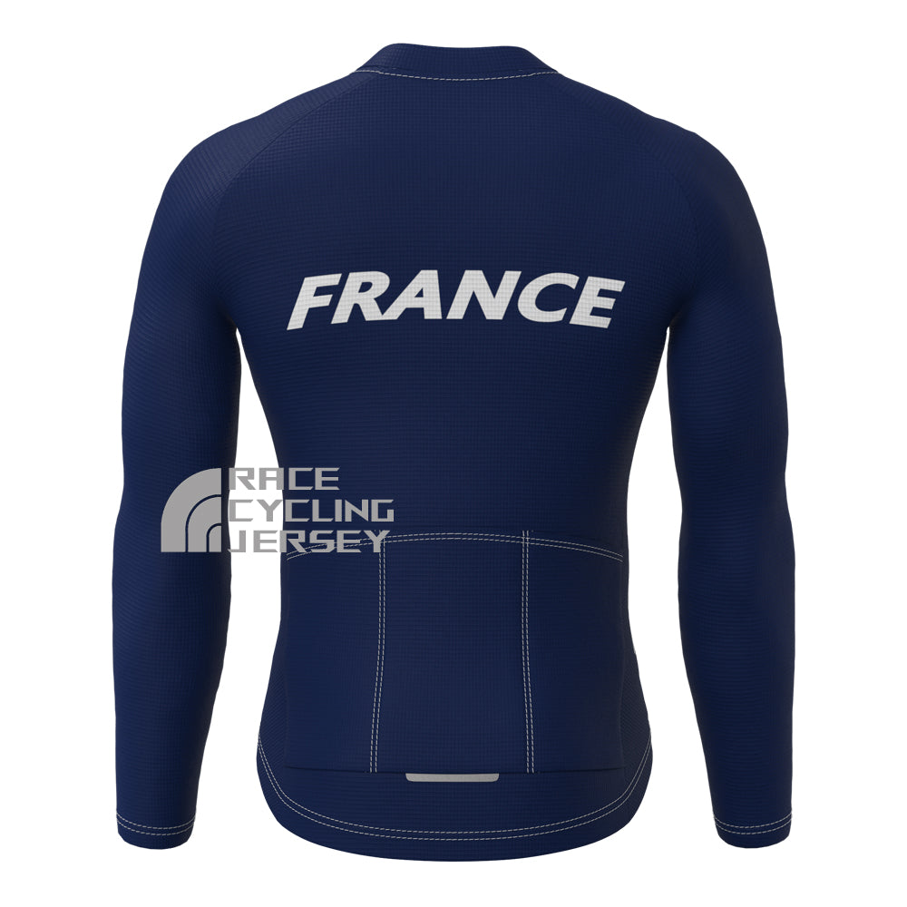 France Sportif Fleece Long Cycling Jersey