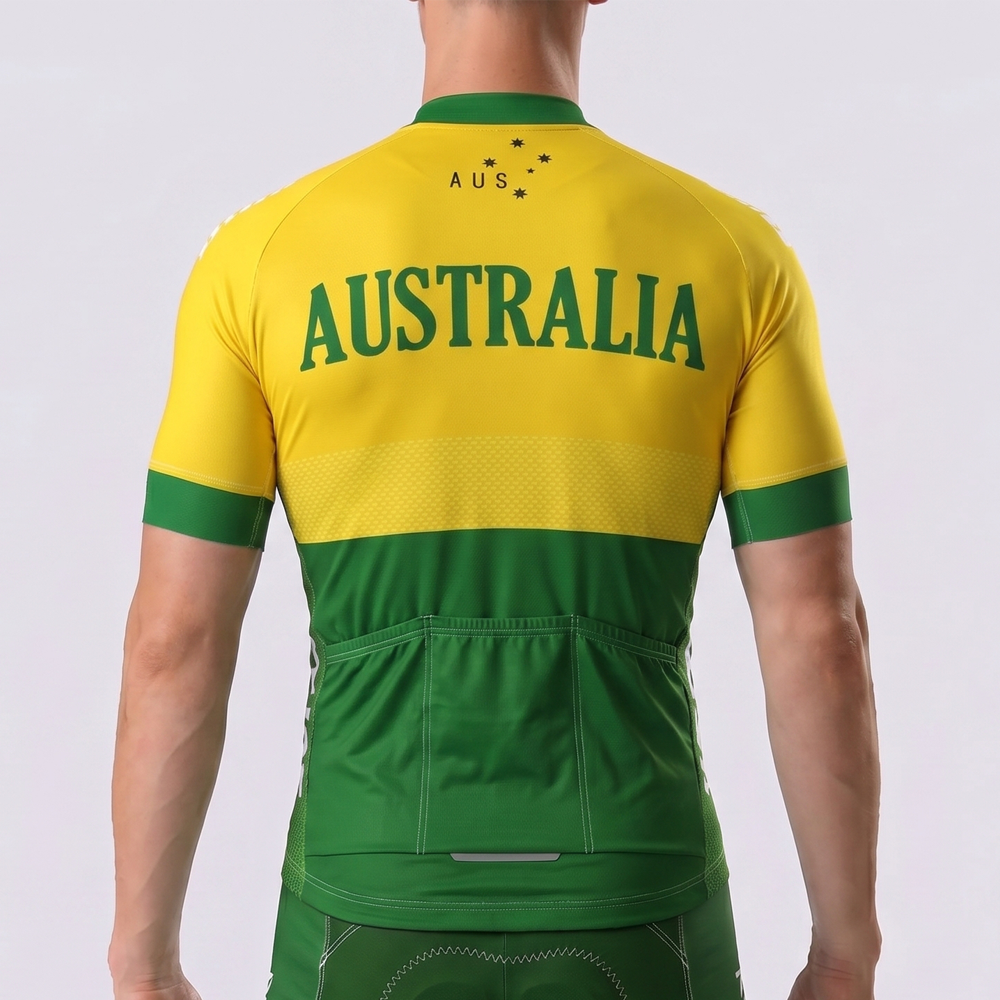 Jayco Australia Short Sleeves Cycling Jersey