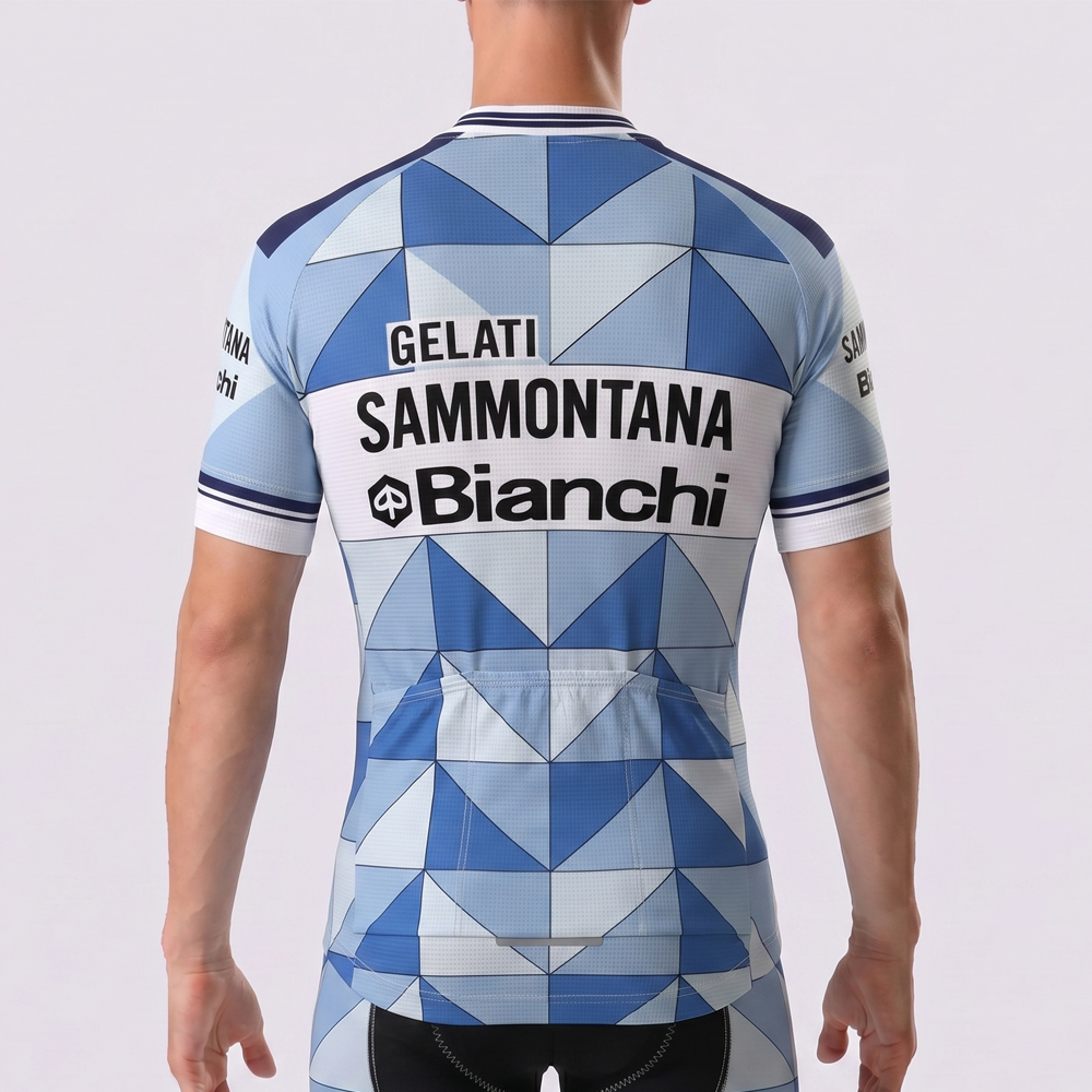 1986 Bianchi Short Sleeves Cycling Jersey