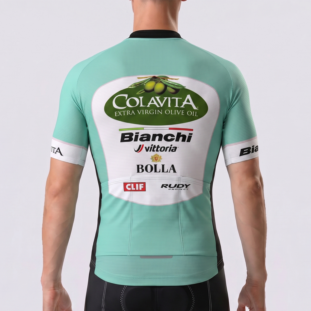 Colavita Bianchi Short Sleeves Cycling Jersey