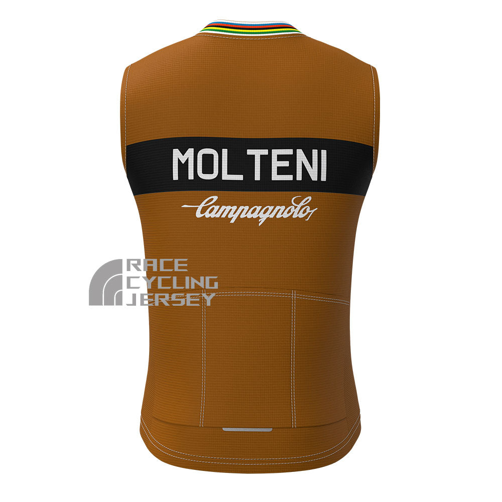 MOLTENI  Campagnolo Fleece Sleeveless Cycling Jersey