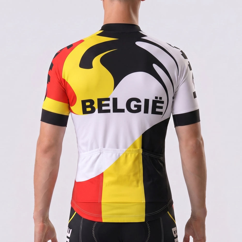 Belgium Froomeyy Short Sleeves Cycling Jersey