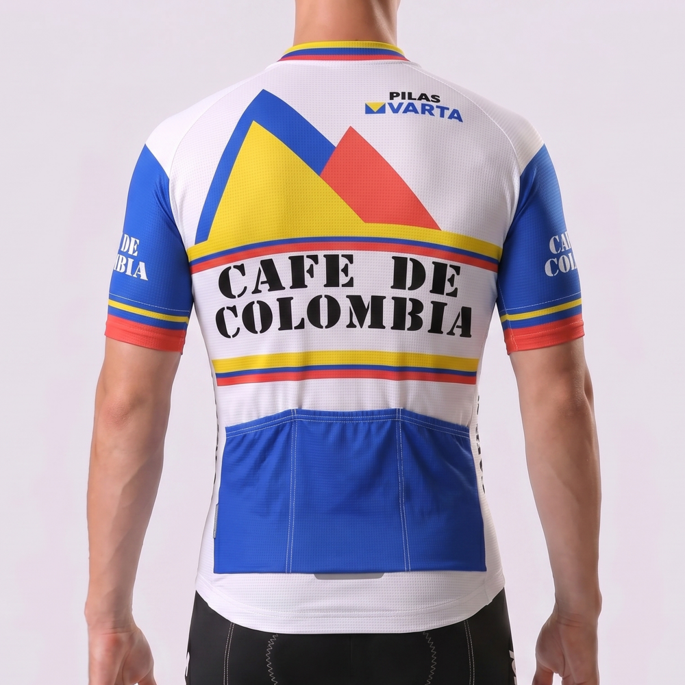 Colombia Short Sleeves Cycling Jersey