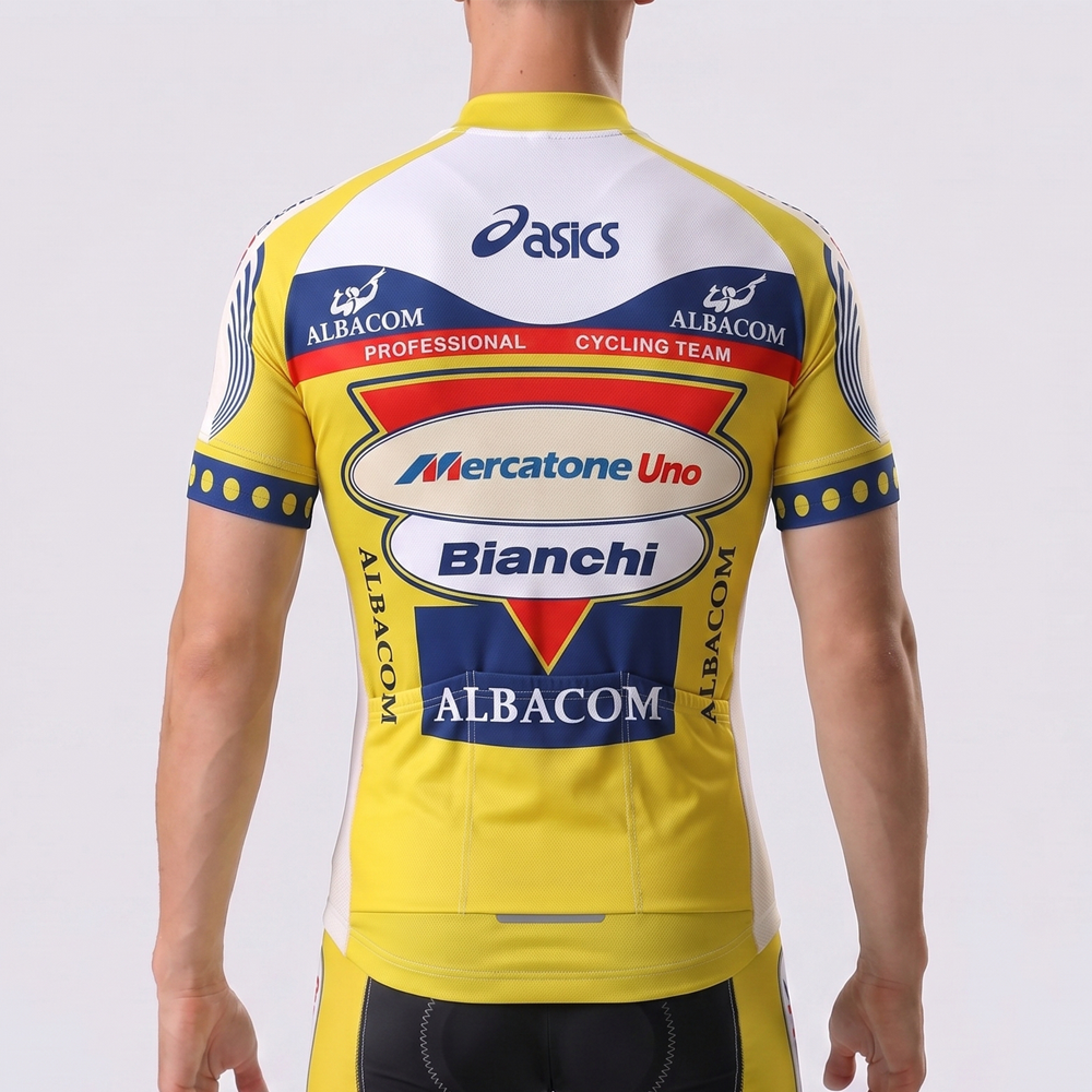 1999 Bianchi Short Sleeves Cycling Jersey