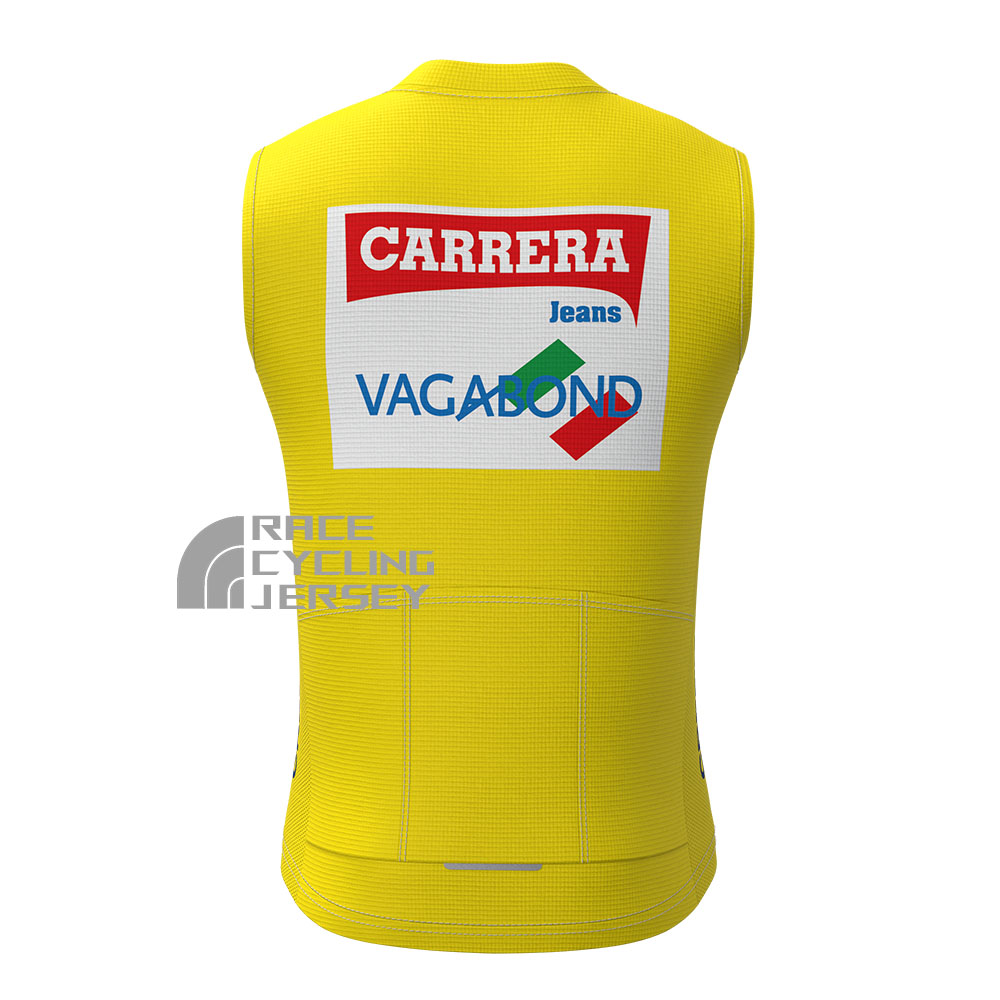 1987 Carrera Fleece Sleeveless Cycling Jersey