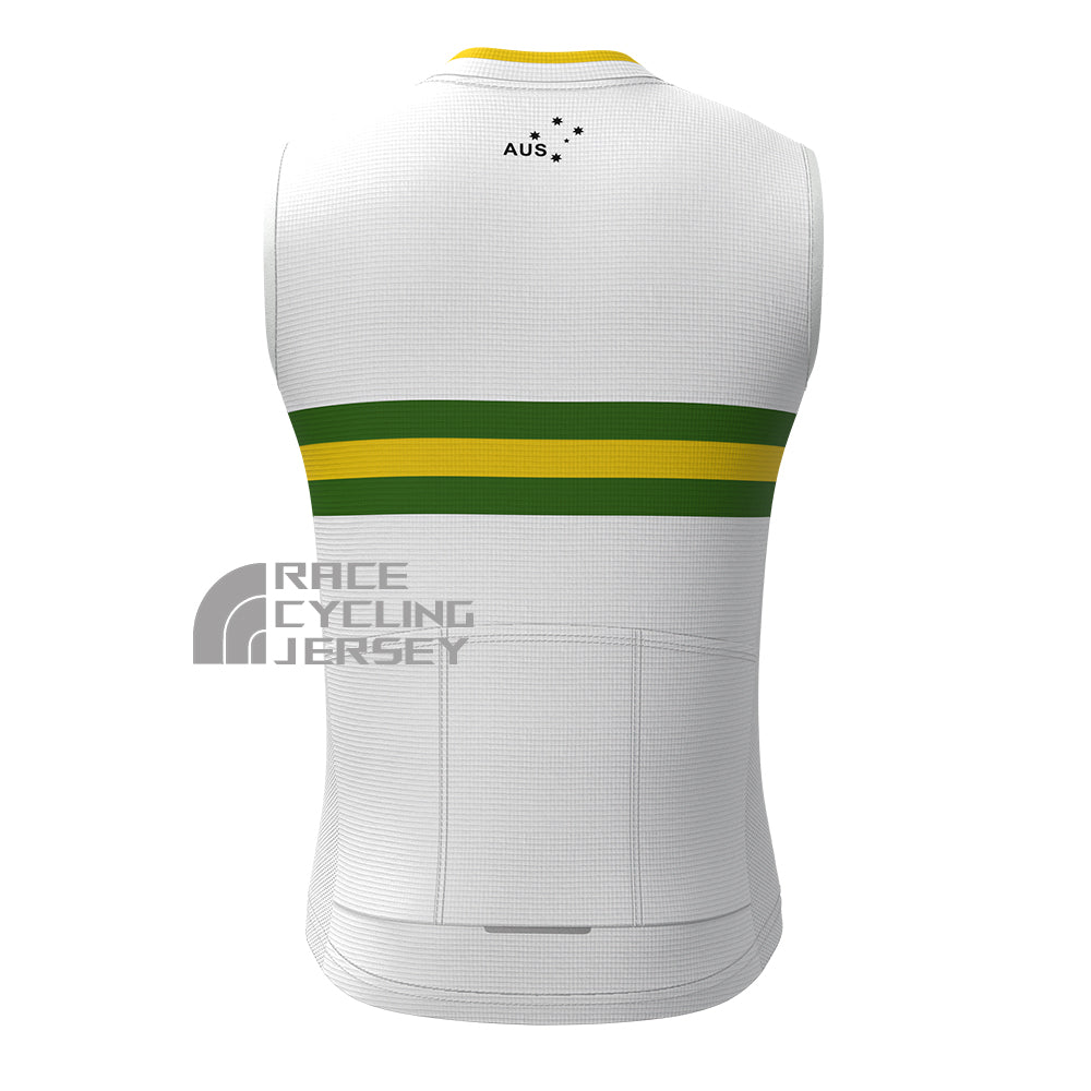 2022 AUS Fleece Sleeveless Cycling Jersey