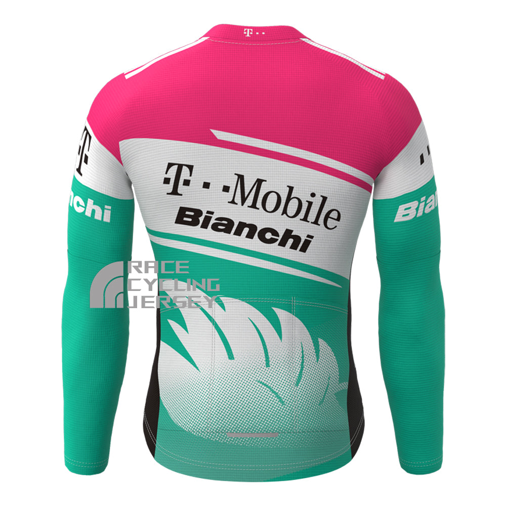 T-Mobile Bianchi Fleece Long Cycling Jersey
