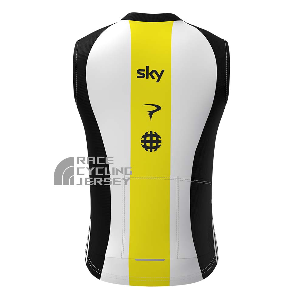 2012 Sky Fleece Sleeveless Cycling Jersey