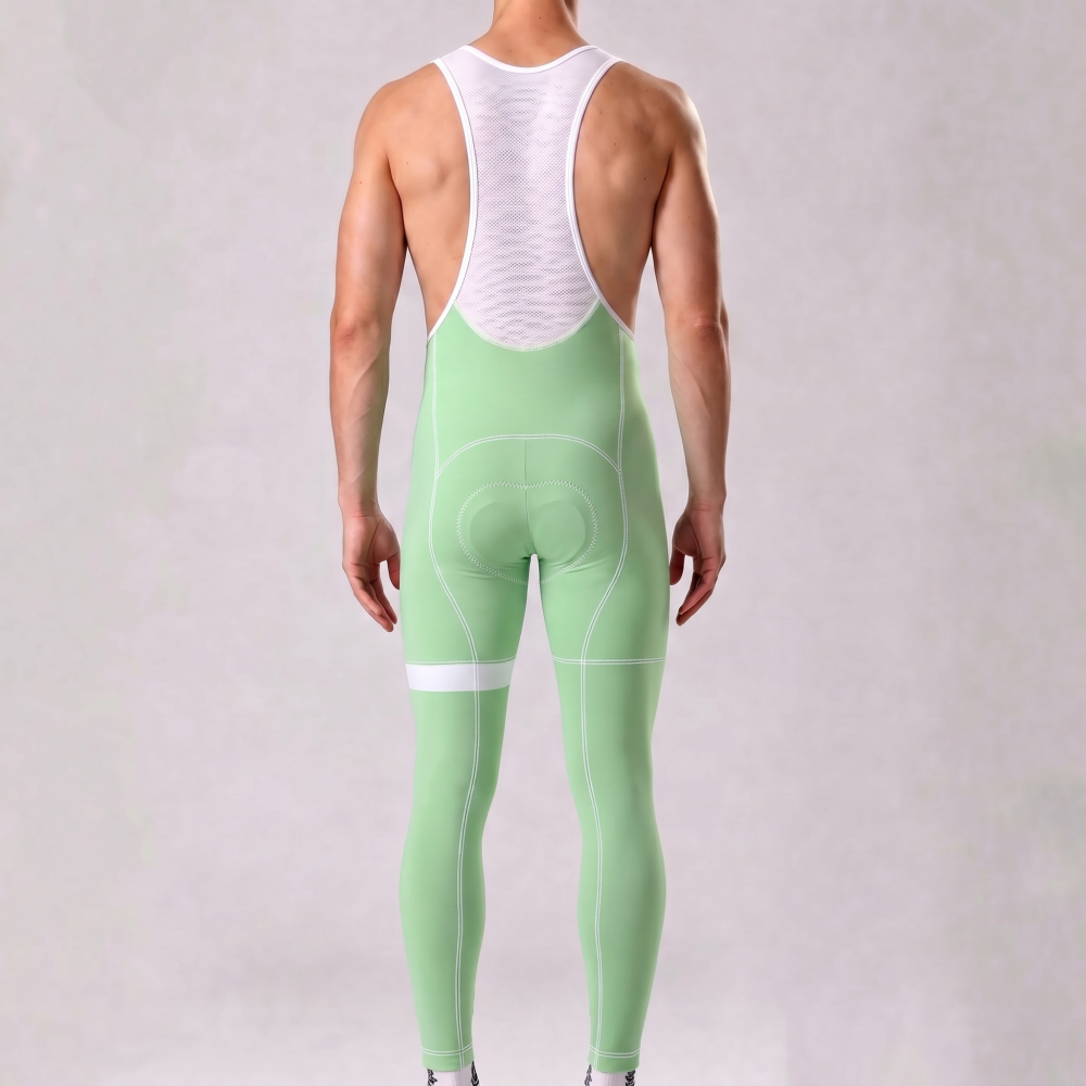 Matcha Green Bib Cycling Pants