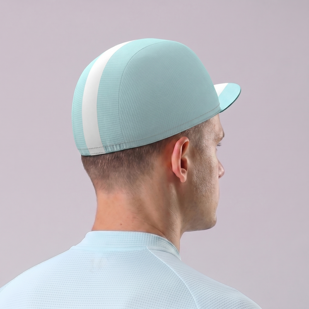 Glacier Blue Cycling Cap