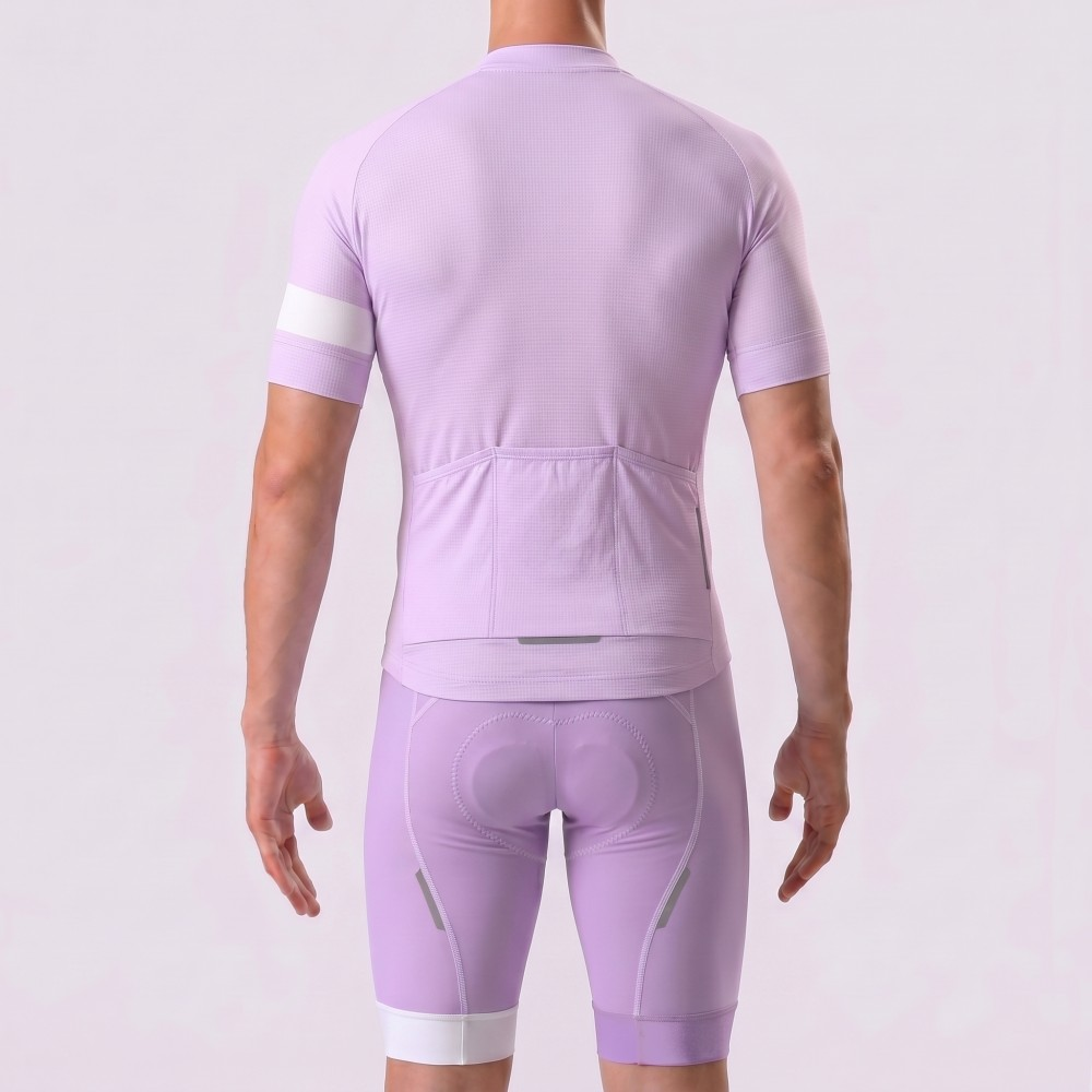 Macaron purple Short Sleeves Kits