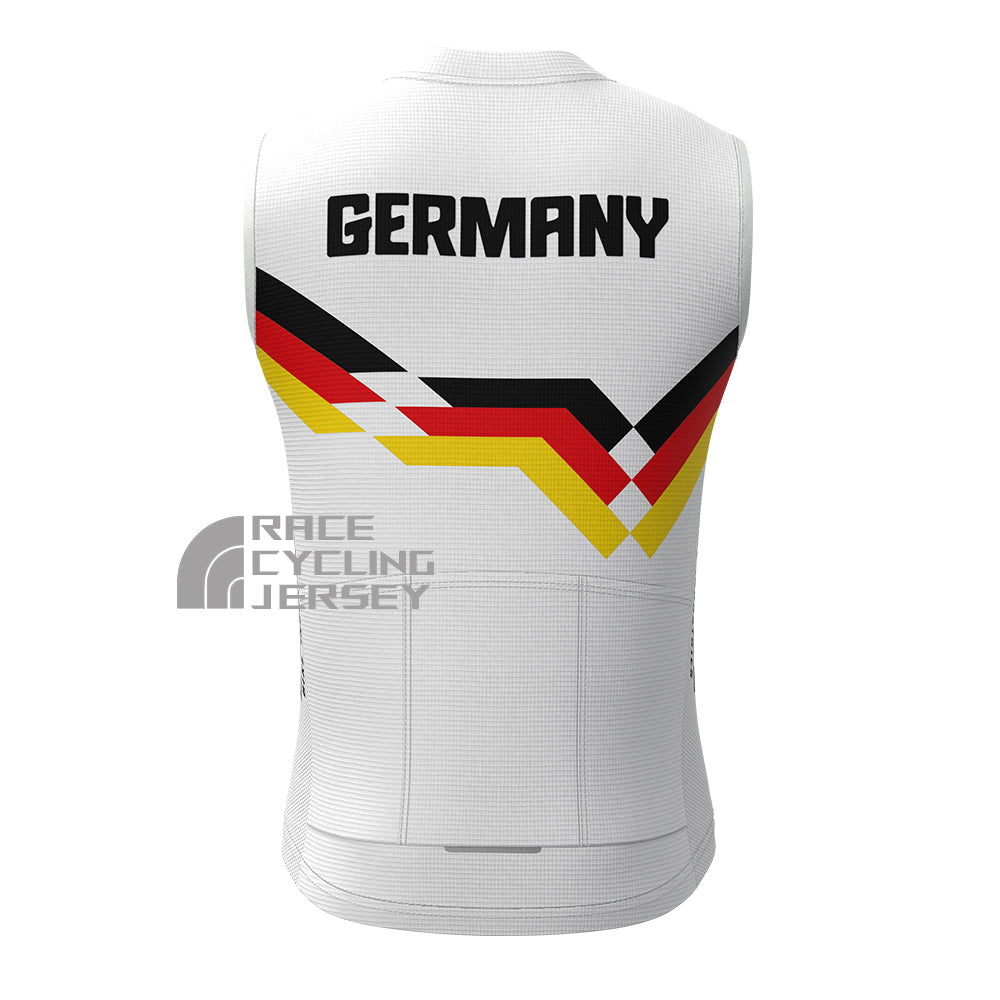SKODA Germany Fleece Sleeveless Cycling Jersey