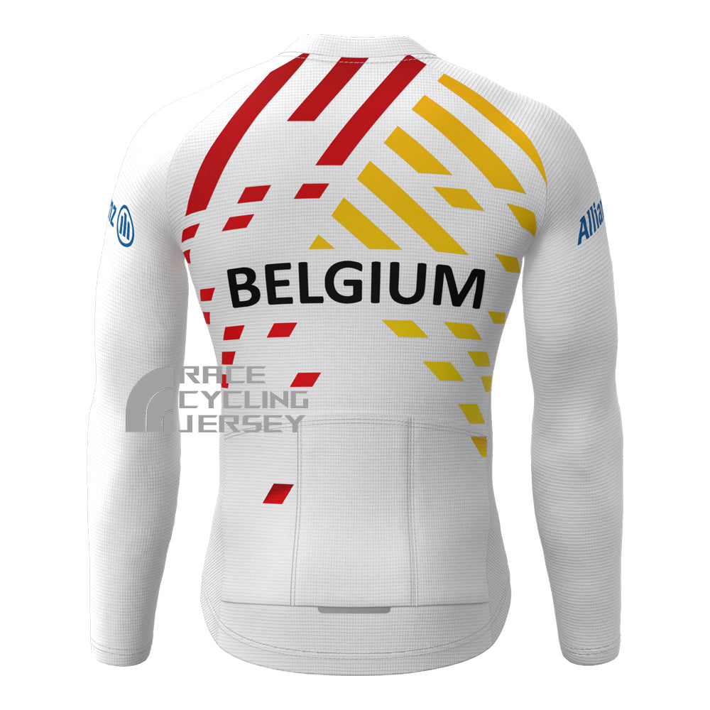 Belgium Allianz Fleece Long Cycling Jersey