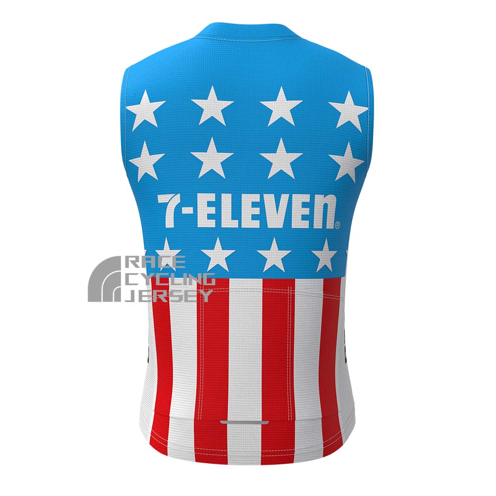 1987 7-Eleven Fleece Sleeveless Cycling Jersey