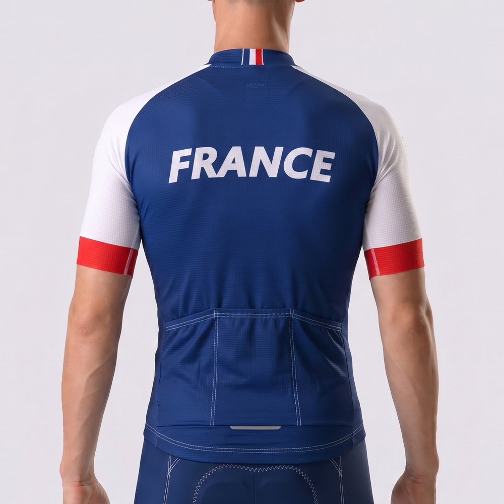 2025 France Short Sleeves Cycling Jersey