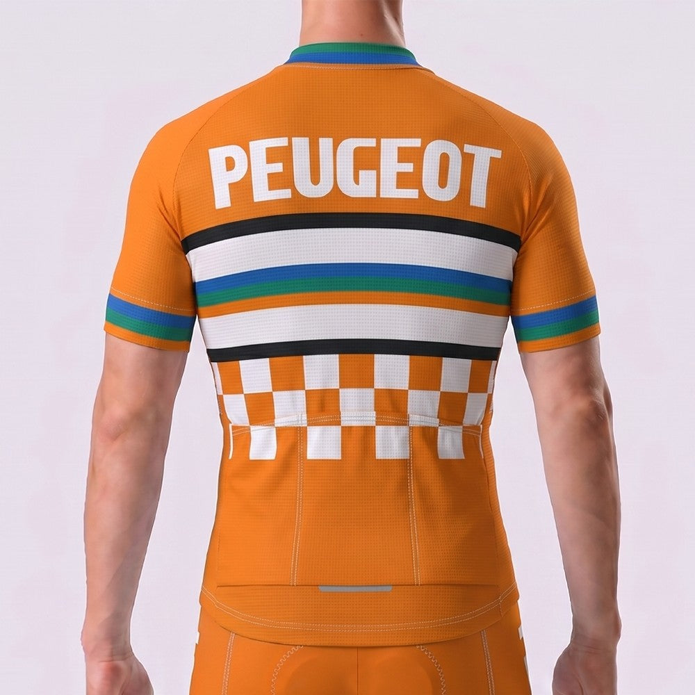 1983 Peugeot Short Sleeves Cycling Jersey