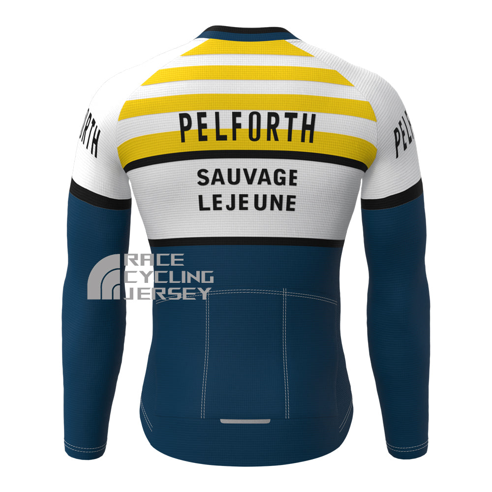 PELFORTH Fleece Long Cycling Jersey