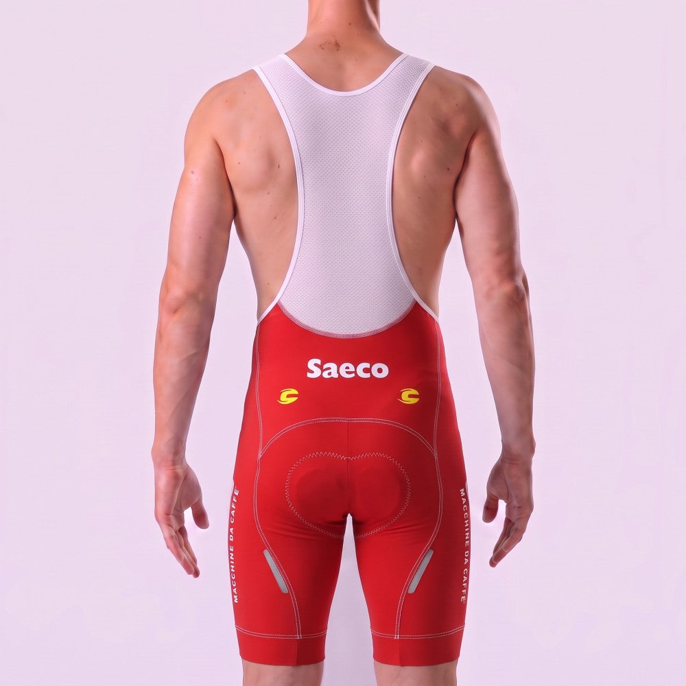 1997 Red Bib Cycling Shorts