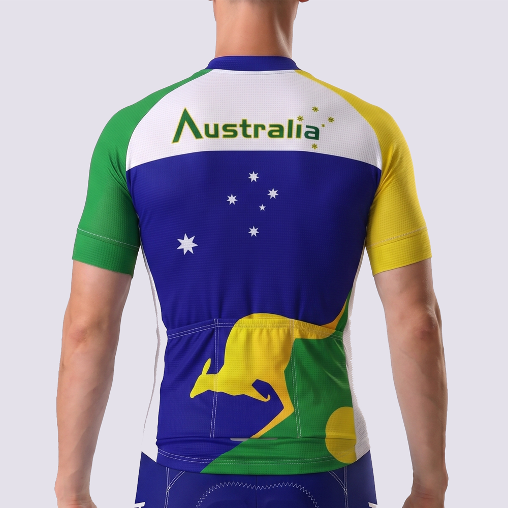 Australia Short Sleeves Cycling Jersey