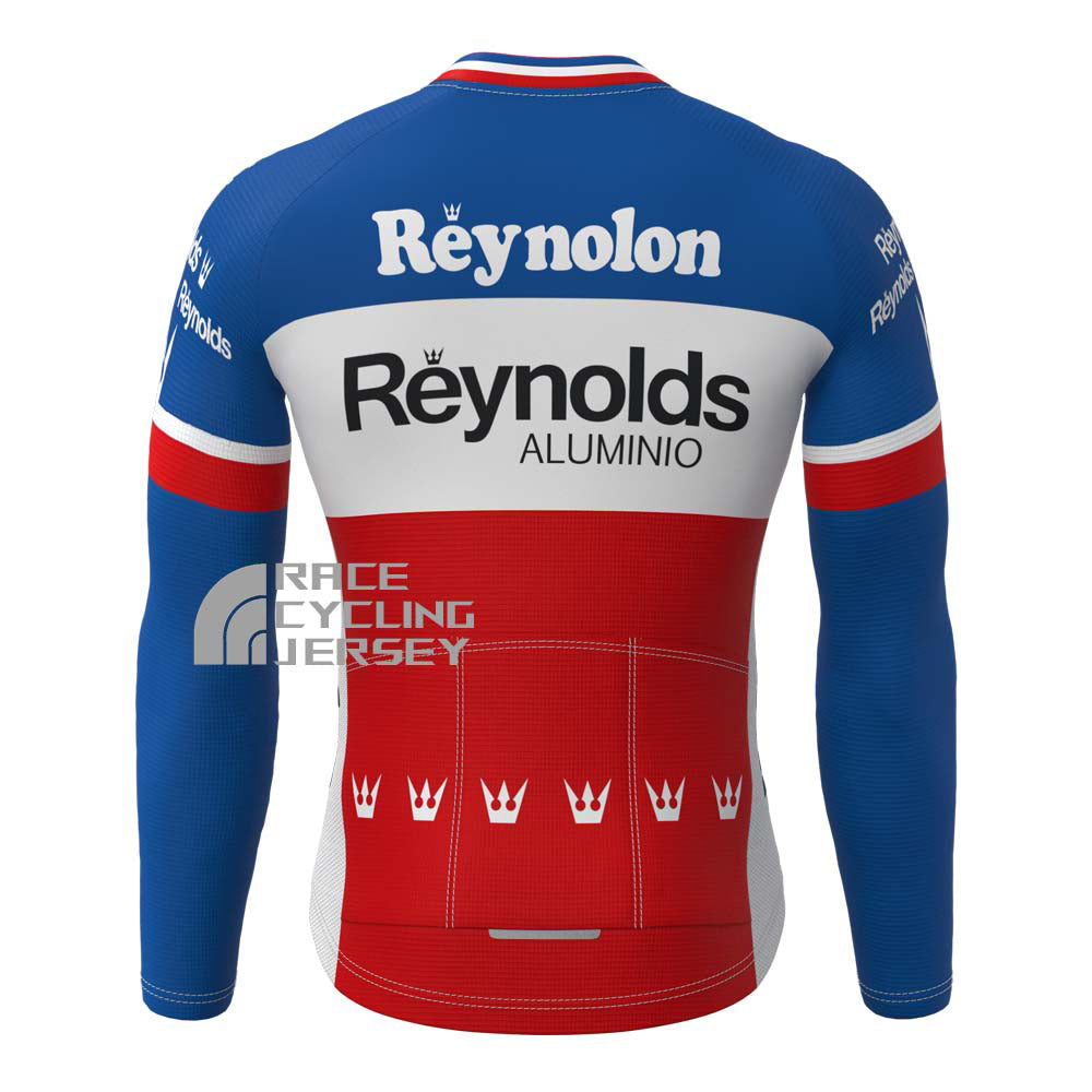 1986 Reynolds Reynolon Fleece Long Cycling Jersey