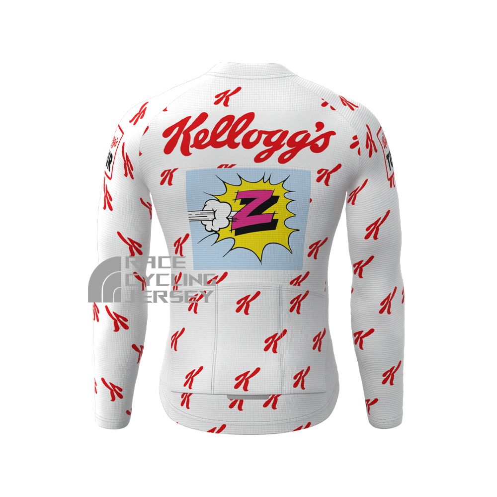 1990 Kellogg's Fleece Long Cycling Jersey