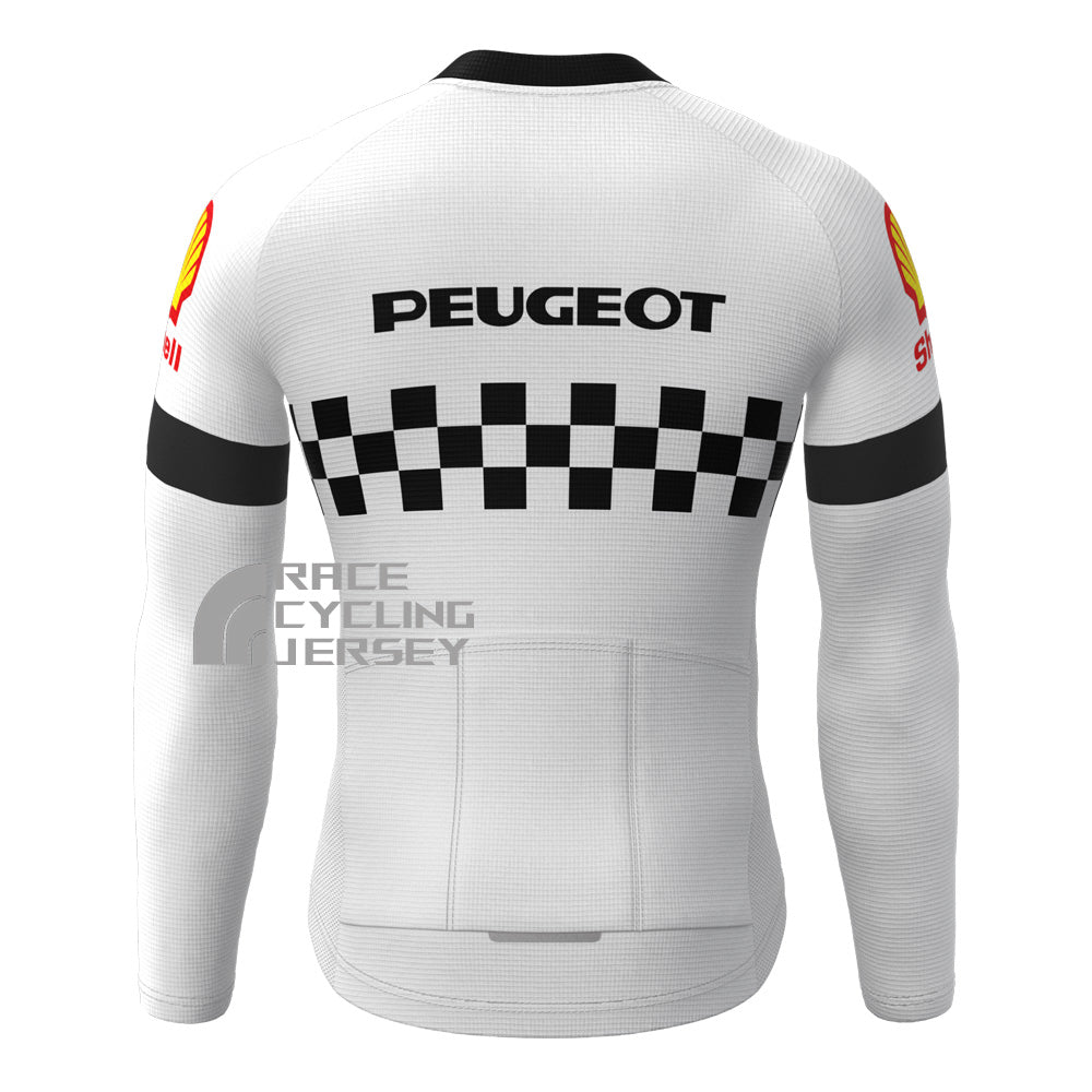 1986 PEUGEOT Fleece Long Cycling Jersey