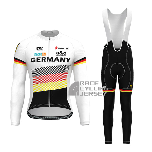 Germany Long Sleeves Cycling Kits