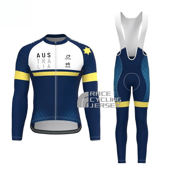 2018 Australia Long Sleeves Cycling Kits