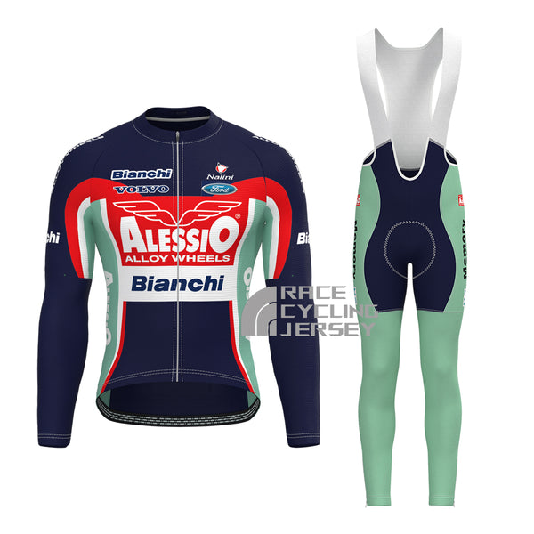 2004 Bianchi Long Sleeves Cycling Kits