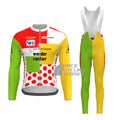 1987 La Vie Claire Long Sleeves Cycling Kits