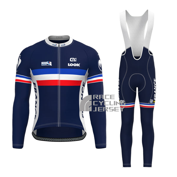 2016 France Long Sleeves Cycling Kits