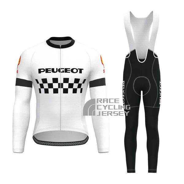 1986 PEUGEOT Long Sleeves Cycling Kits