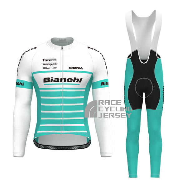 MEDION Bianchi Long Sleeves Cycling Kits