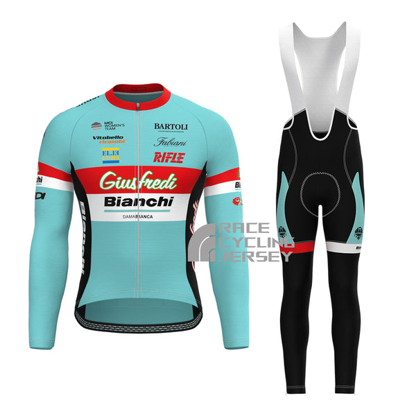 2017 Bianchi Long Sleeves Cycling Kits
