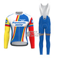 1990 Panasonic Isostar Long Sleeves Cycling Kits
