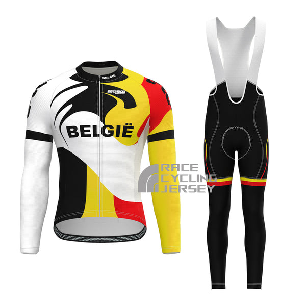 Belgium Froomeyy Long Sleeves Cycling Kits