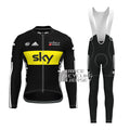 2012 Sky Long Sleeves Cycling Kits