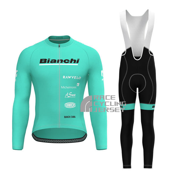 2021 Bianchi Long Sleeves Cycling Kits