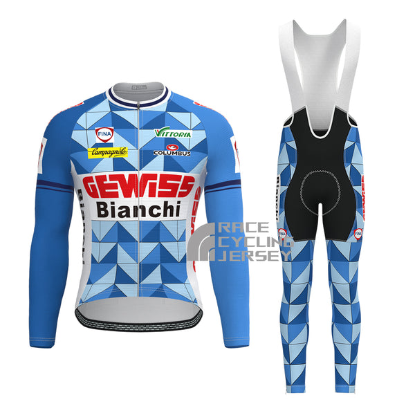 1988 Bianchi Long Sleeves Cycling Kits