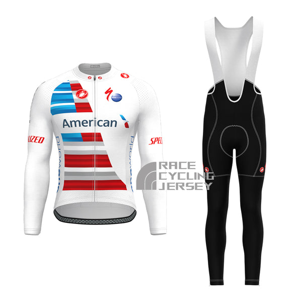 AMERICAN Long Sleeves Cycling Kits