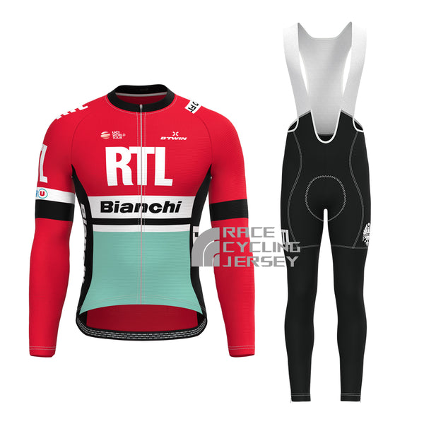 RTL Bianchi Long Sleeves Cycling Kits