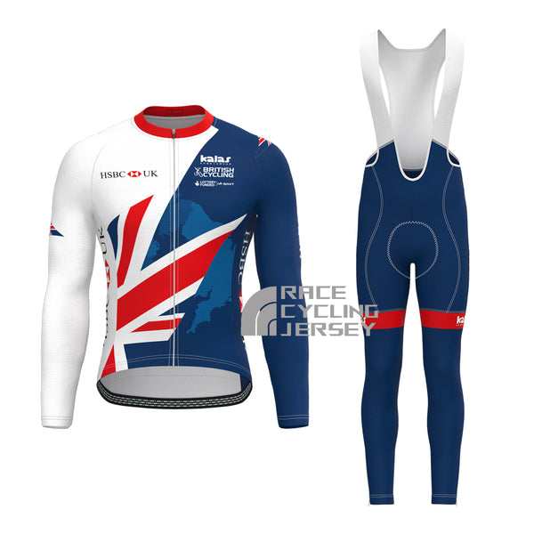 2017 United Kingdom Long Sleeves Cycling Kits