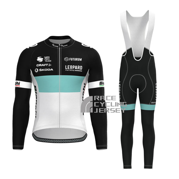 Leopard Bianchi Long Sleeves Cycling Kits