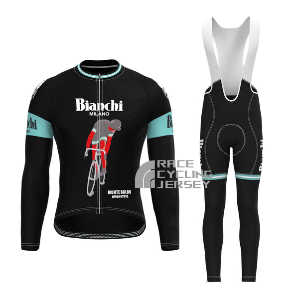 Rider Bianchi Long Sleeves Cycling Kits