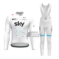 2017 Sky Long Sleeves Cycling Kits