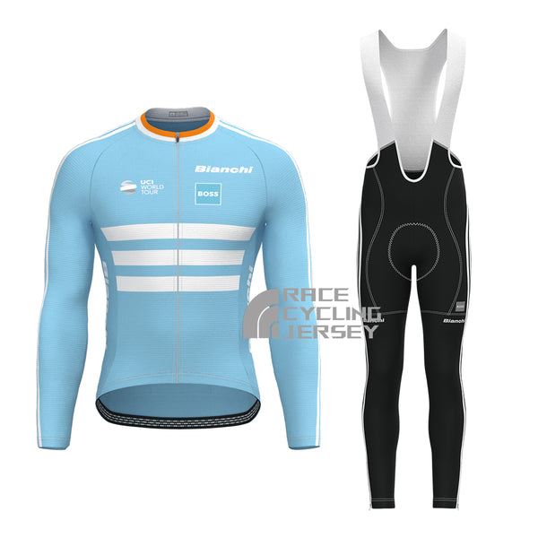 BOSS Bianchi Long Sleeves Cycling Kits